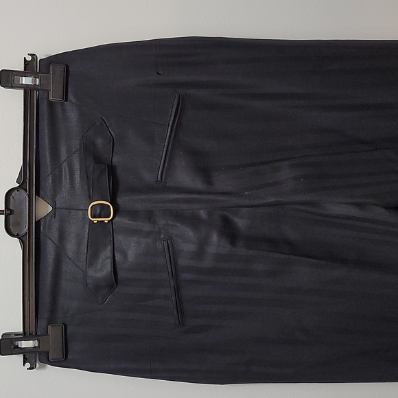 Twenty8twelve,  pinstripe pant, black ,size 2 - Picture 12 of 15